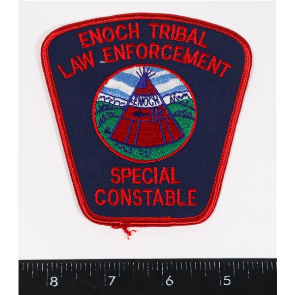 #281 ENOCH TRIBAL LAW ENFORCEMENT POLICE PATCH
