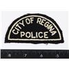 Image 1 : #284 EARLY CITY OF REGINA POLICE CLOTH PATCH CREST