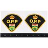 Image 1 : #291 LOT ONTARIO PROVINCIAL POLICE PATCH CRESTS
