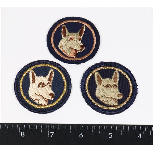 #297 RCMP K-9 K9 POLICE DOG SERVICES HANDLER LOT