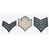 Image 2 : #299 RCMP CHEVRON RANK INSIGNIA LOT OF 3 PATCHES