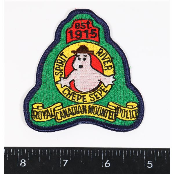 #301 RCMP SPIRIT RIVER PATCH BADGE GHOSTBUSTERS