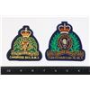 Image 1 : #303 PAIR RCMP NORTH WEST TERRITORIES PATCHES INC