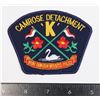 Image 1 : #311 RCMP CAMROSE DETACHMENT K DIVISION PATCH