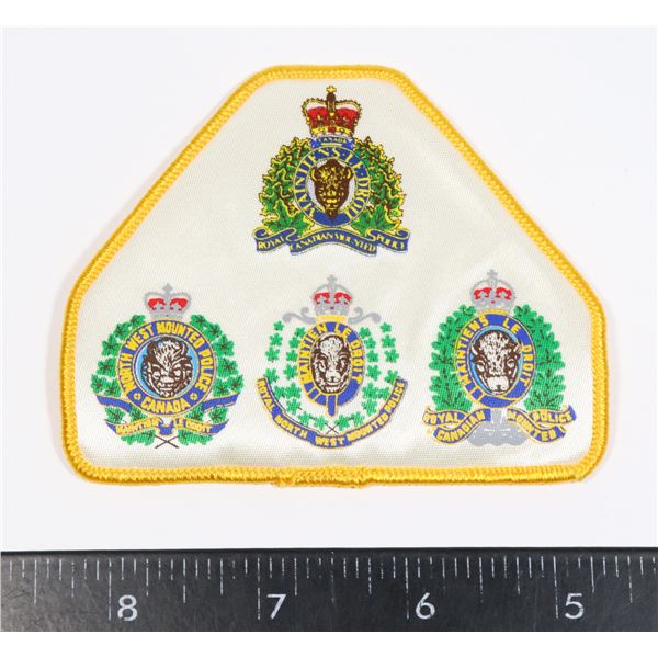 #315 ROYAL CANADIAN MOUNTED POLICE JACKET PATCH