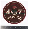 Image 1 : #319 47 TRAFIC LARGE PATCH CREST INSIGNIA