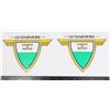 Image 1 : #320 SWISS GENDARMERIE DECAL STICKER LOT OF 2