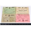 Image 1 : #322  WW2 CANADIAN  RATION BOOK LOT OF 4 INCLUDING