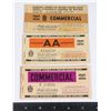 Image 1 : #323 WW2 CANADIAN RATION BOOK GASOLINE LOT OF 3