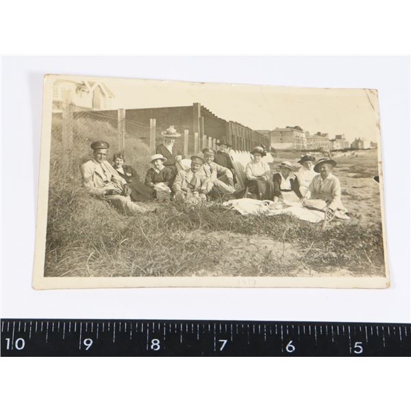 #325 WW1 BRITISH RPPC REAL PHOTO POST CARD ARMY