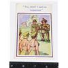 Image 1 : #330 BRITISH MILITARY HUMEROUS POSTCARD CARTOON