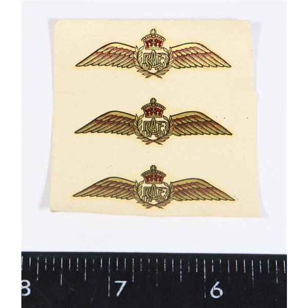 #332 WW2 ROYAL CANADIAN AIR FORCE 3 DECAL SET