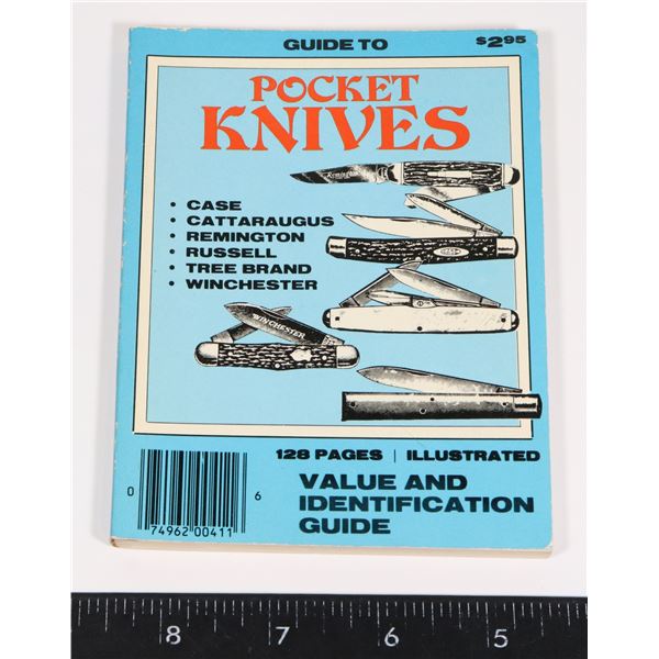 #335 VINTAGE BOOK GUIDE TO POCKET KNIVES 1978