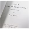 Image 2 : #336 REFERENCE BOOK COLT'S DATES OF MANUFACTURE