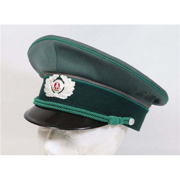 #337 COMMUNIST EAST GERMAN VOLKSPOLIZEI VISOR CAP