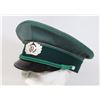 Image 1 : #337 COMMUNIST EAST GERMAN VOLKSPOLIZEI VISOR CAP