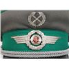 Image 2 : #338  EAST GERMAN OFFICERS VISOR CAP BORDER TROOPS