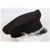 Image 3 : #341 EAST GERMAN OFFICER'S VISOR CAP FIRE BRIGADE