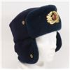 Image 4 : #342 NCO  EAST GERMAN WINTER HAT VOLKSMARINE