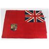 Image 2 : #375 WW2 CANADIAN RED ENSIGN FLAG 23 X 17 INCHES