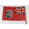 Image 2 : #378 WW2 CANADIAN RED ENSIGN STICK FLAG HOMEFRONT