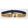 Image 1 : #389 RCMP OFFICERS DRESS BELT AND BUCKLE QEII