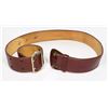 Image 1 : #393 RCMP BELT CUSTOM LEATHER MADE IN CANADA