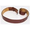 Image 4 : #393 RCMP BELT CUSTOM LEATHER MADE IN CANADA