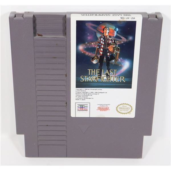 #462 NINTENDO NES GAME THE LAST STARFIGHTER