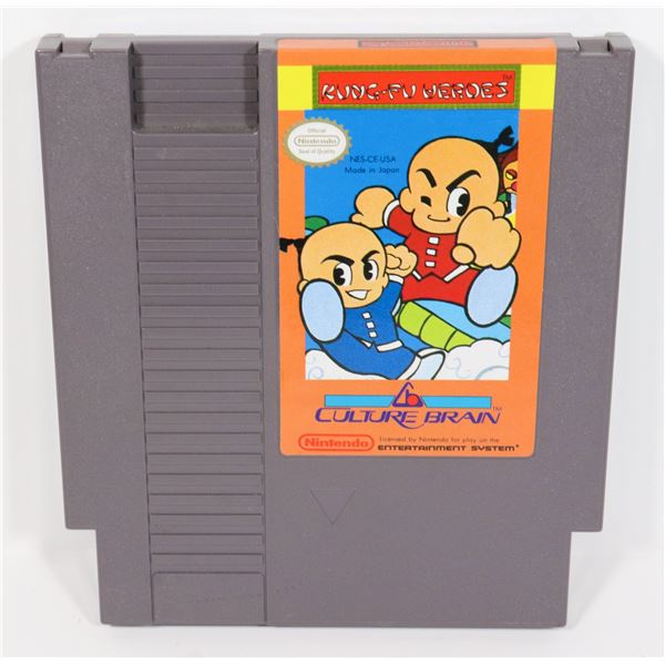 #463 NINTENDO NES GAME KUNG-FU HEROES