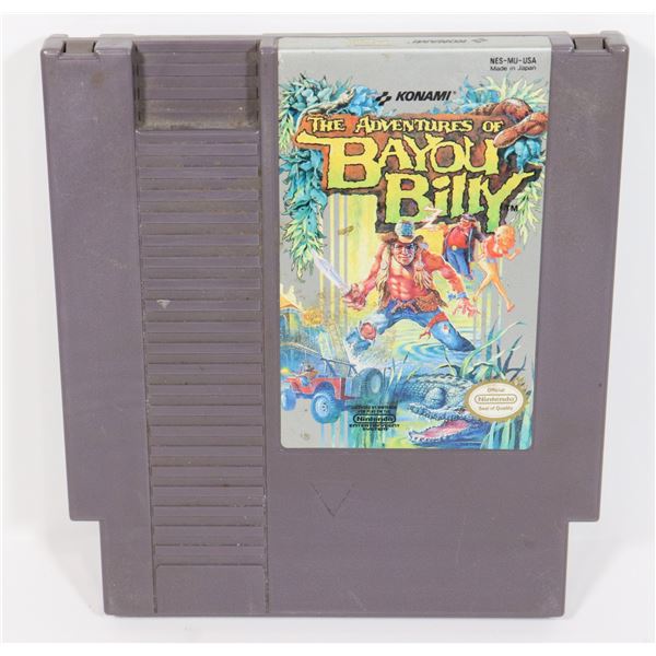 #464 NINTENDO NES GAME ADVENTURES OF BAYOU BILLY