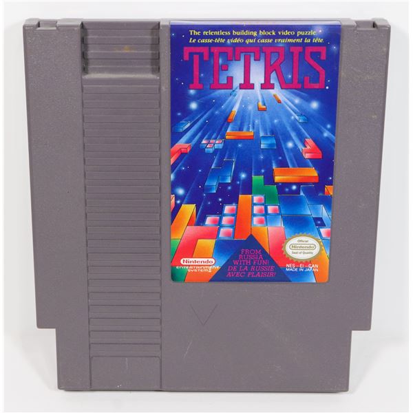 #468 NINTENDO NES GAME TETRIS