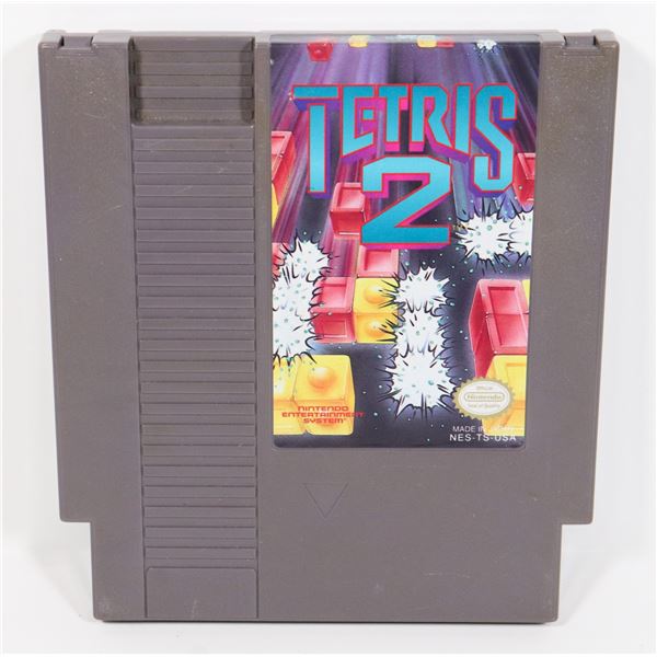 #469 NINTENDO NES GAME TETRIS 2
