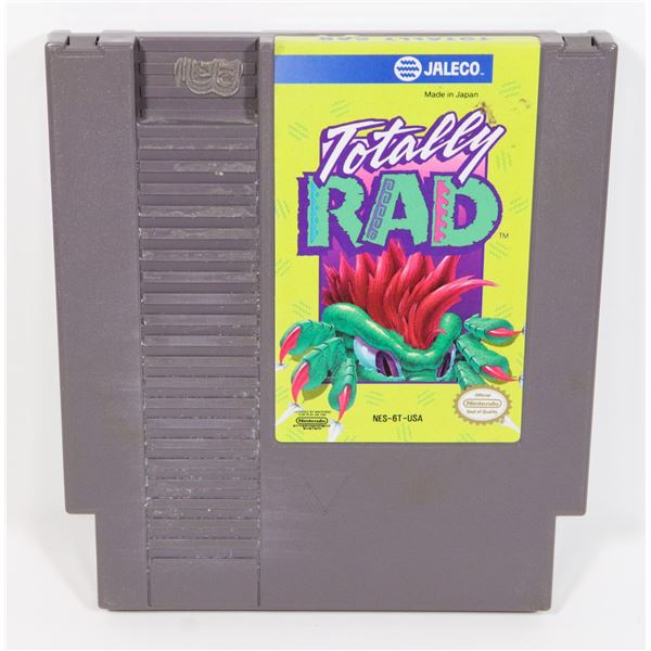 #474 NINTENDO NES GAME TOTALLY RAD