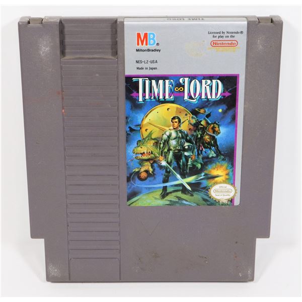 #475 NINTENDO NES GAME TIME LORD