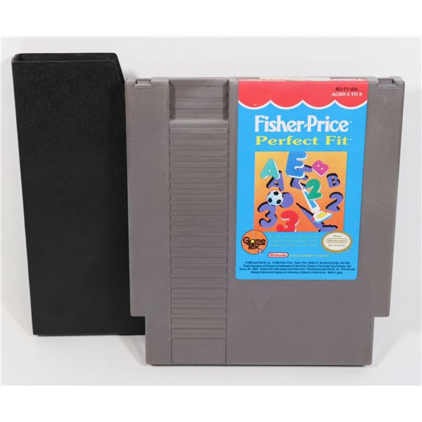 #477 NINTENDO NES GAME FISCHER-PRICE PERFECT FIT