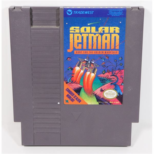 #487 NINTENDO NES GAME SOLAR JETMAN