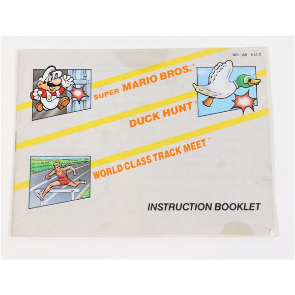 #491 MANUAL SUPER MARIO DUCKHUNT & TRACK MEET