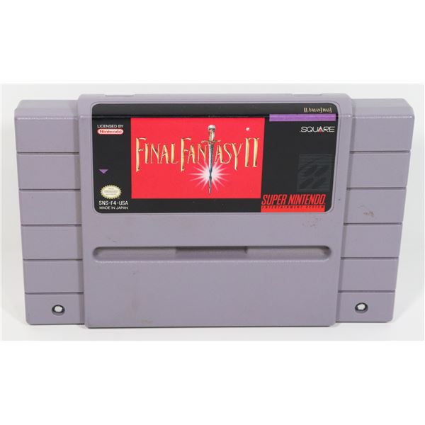 #497 SUPER NINTENDO SNES GAME FINAL FANTASY II