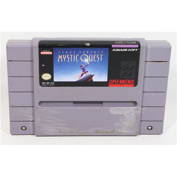 #498 NINTENDO SNES GAME FINAL FANTASY MYSTIC QUEST