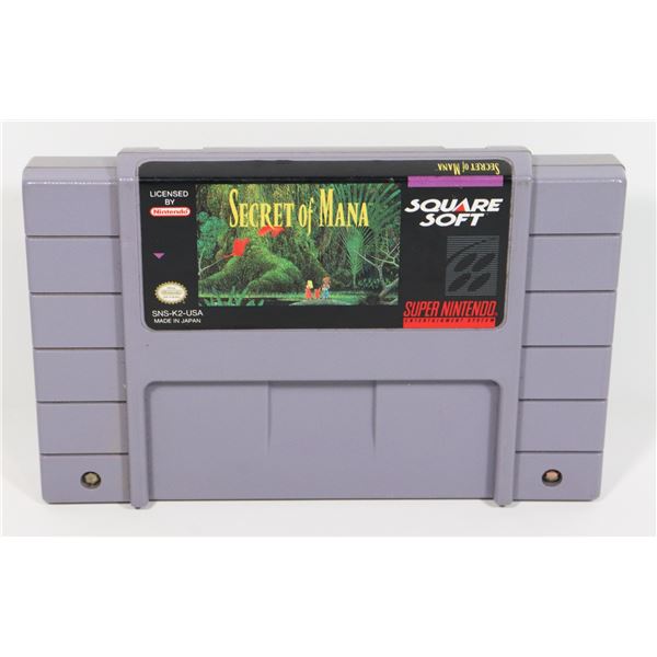 #499 SUPER NINTENDO SNES GAME SECRET OF MANA