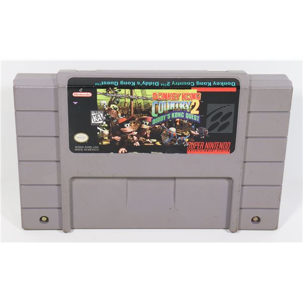 #501 NINTENDO SNES GAME DONKEY KONG COUNTRY 2