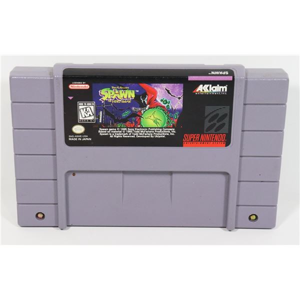 #503 SUPER NINTENDO SNES SPAWN THE VIDEO GAME