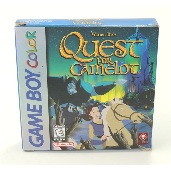 #556 CIB GAME BO COLOR QUEST FOR CAMELOT