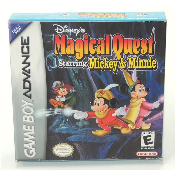 #558 GBA GAME BOY ADVANCE DISNEY'S MAGICAL QUEST