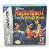 Image 1 : #558 GBA GAME BOY ADVANCE DISNEY'S MAGICAL QUEST