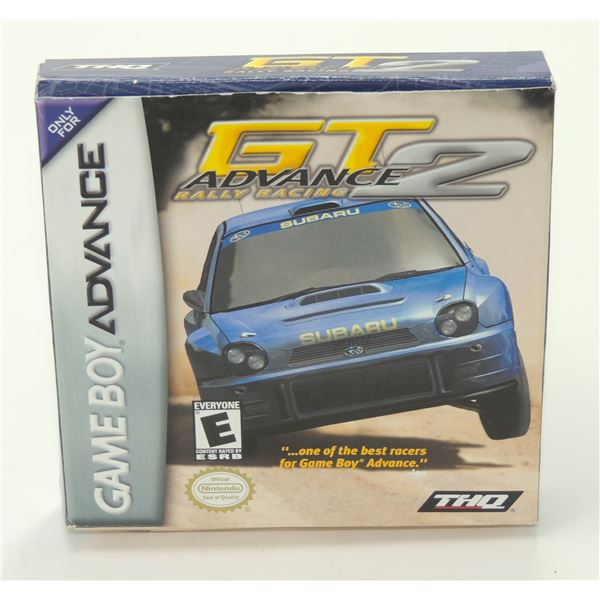 #559 CIB GBA GAME BOY ADVANCE GT2 ADVANCE