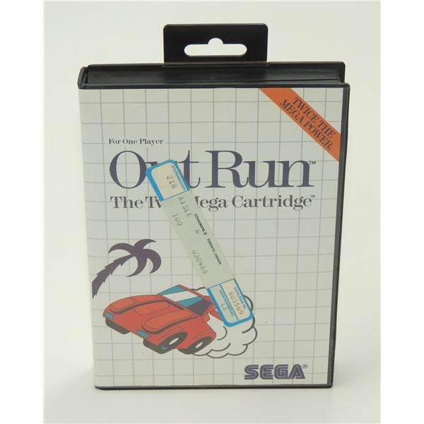 #569  CIB SEGA MASTER SYSTEM GAME OUT RUN