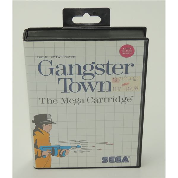 #570  CIB SEGA MASTER SYSTEM GAME GANGSTER TOWN