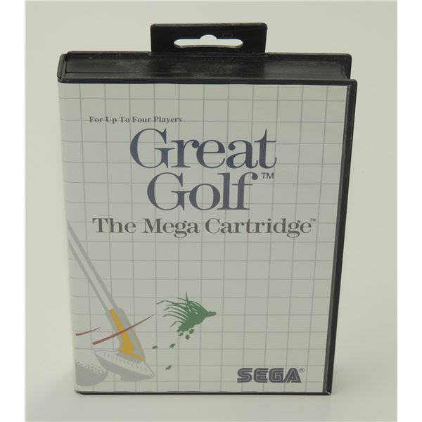 #571  CIB SEGA MASTER SYSTEM GAME GREAT GOLF